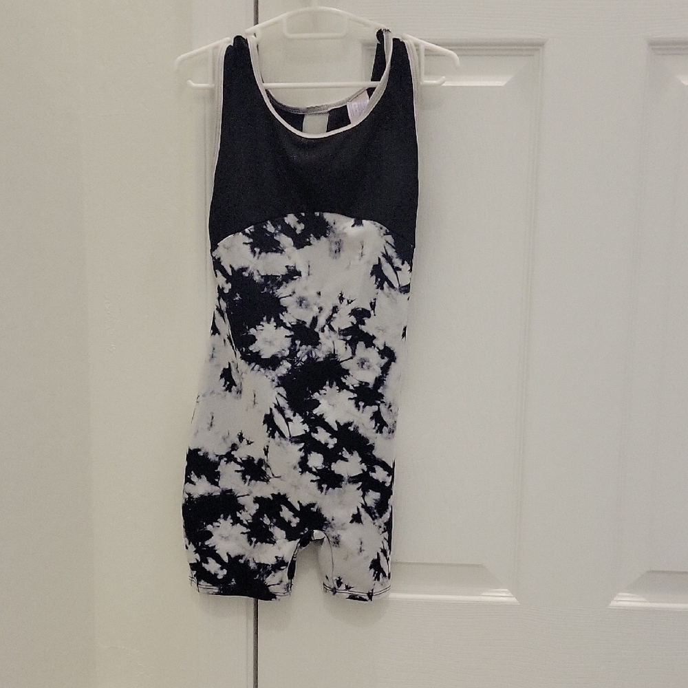 More Than Magic Black and White Romper